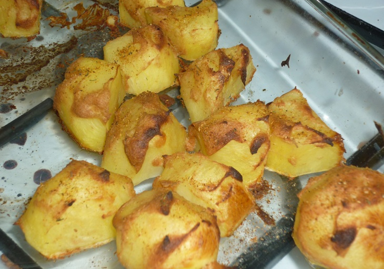 Ziemniaki zapiekane w musztardzie foto