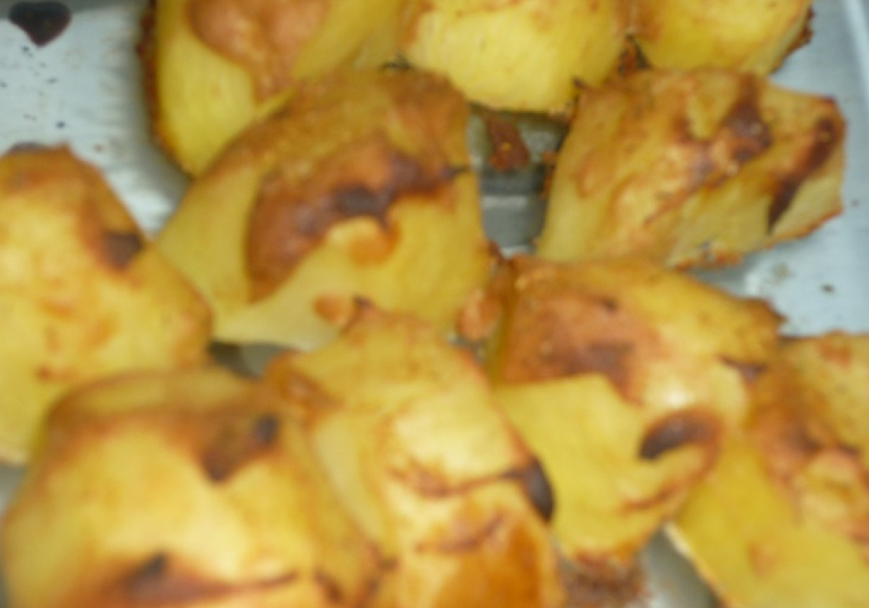 Ziemniaki zapiekane w musztardzie foto