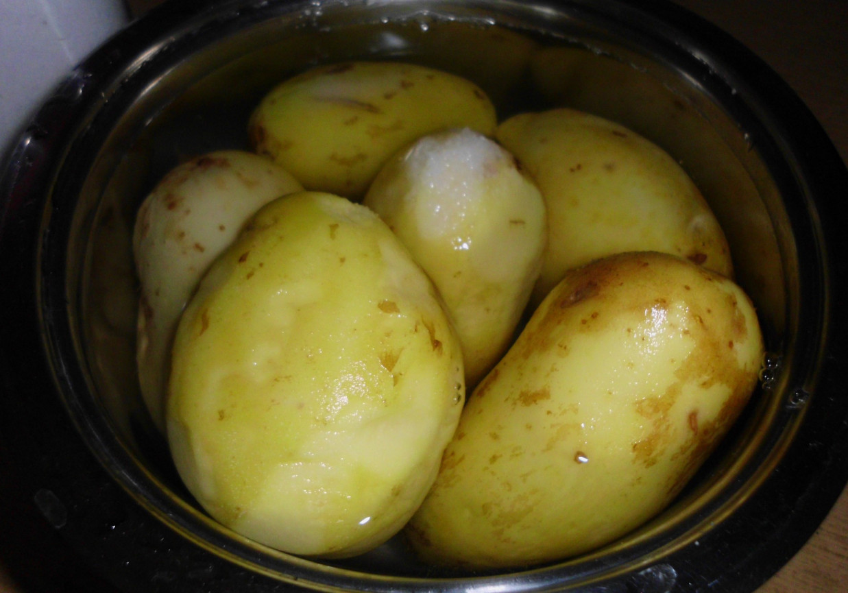 Ziemniaki zapiekane z mozzarellą foto