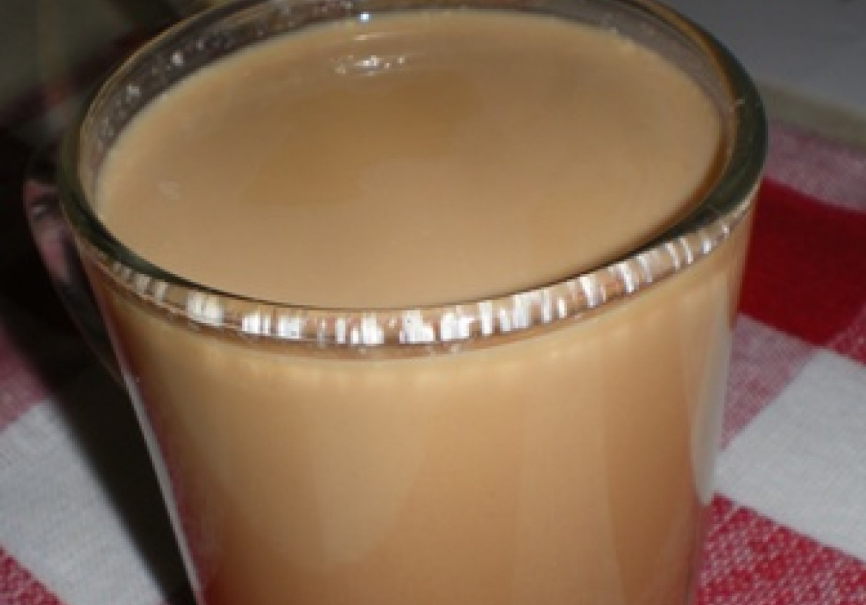 Zimowa kawa z nutą pomarańczową foto