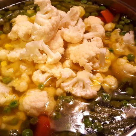 Krok 5 - Zimowa zupa warzywna foto