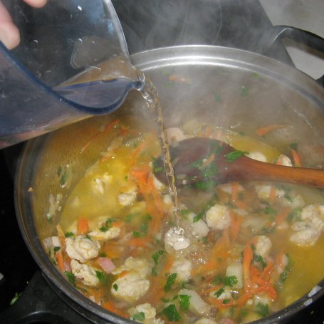 Krok 3 - Zimowa zupa z soczewicą foto