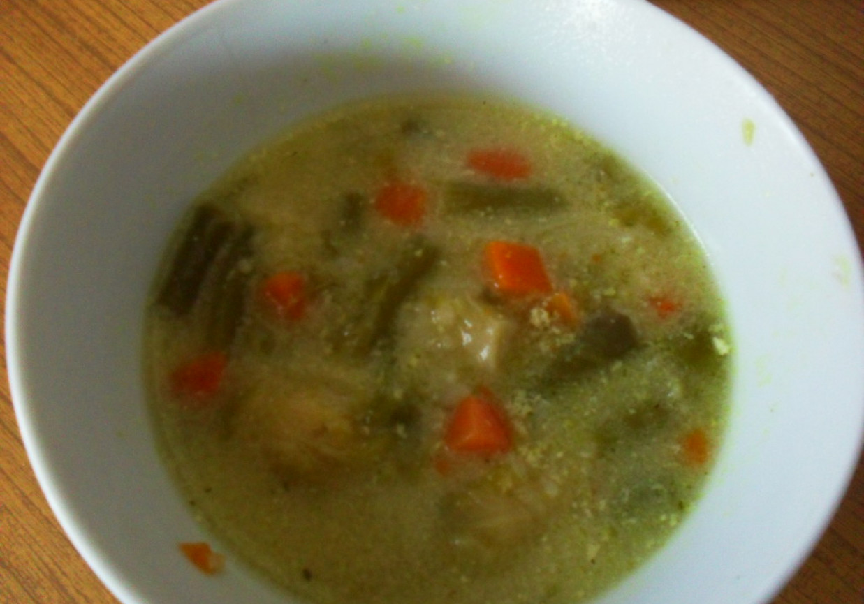 Zimowa zupa foto