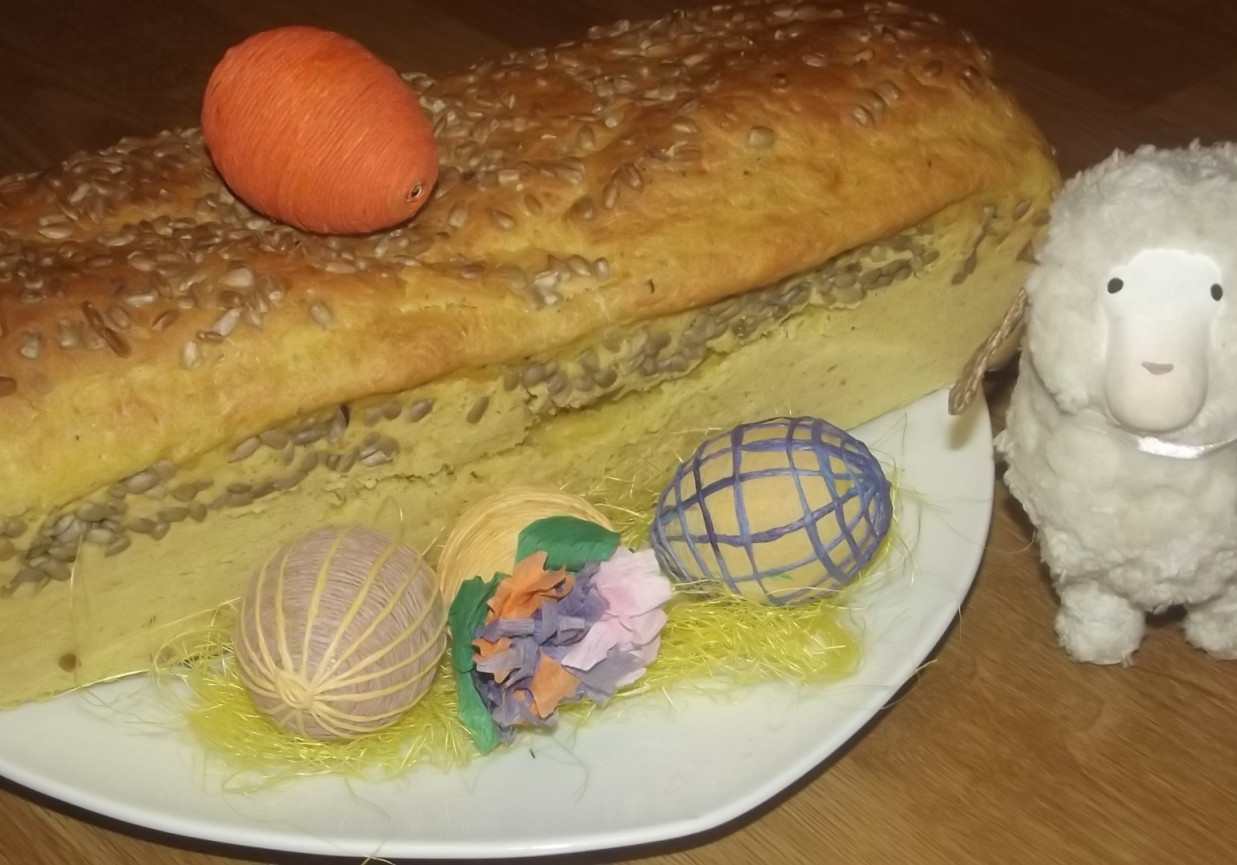 Ziołowy chleb domowy foto