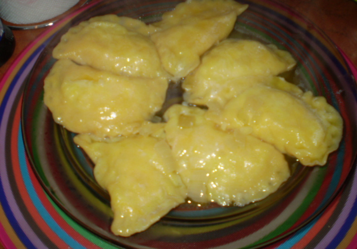Złote pierogi foto