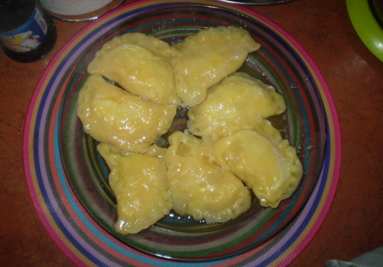 Złote pierogi foto