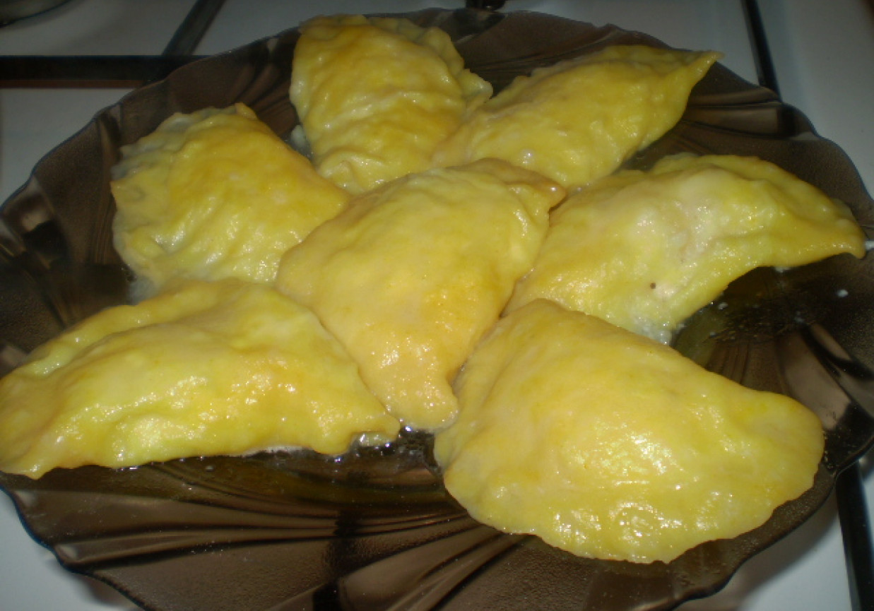 Złote pierogi foto