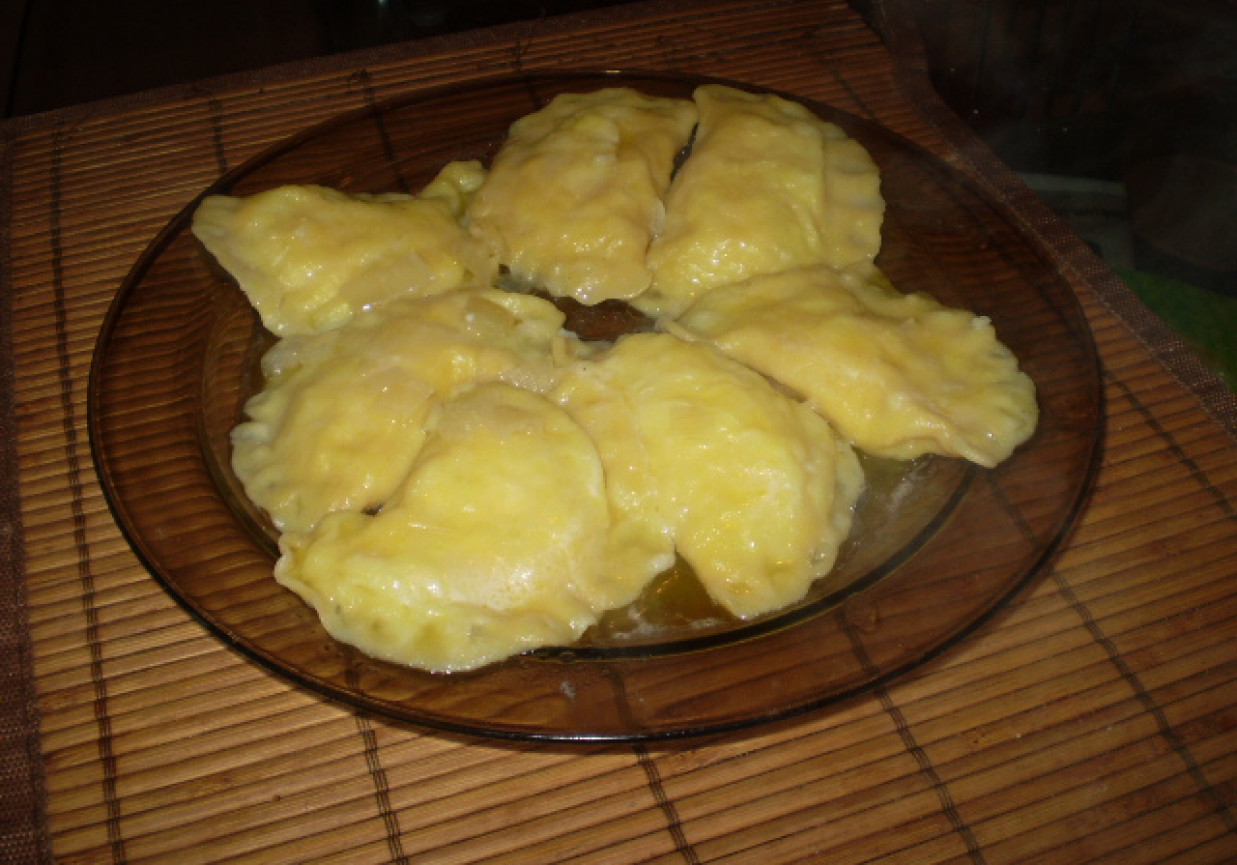 Złote pierogi foto