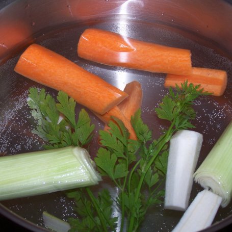 Krok 1 - Zmiksowane szparagi, czyli zupa krem :) foto