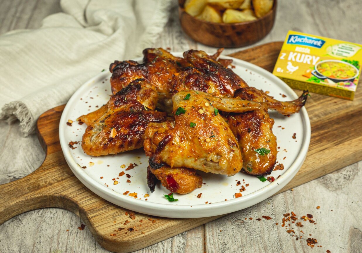 Znakomite i smakowite skrzydełka w zalewie foto