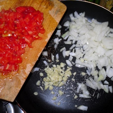 Krok 2 - Żółta cukinia z ryżowym farszem foto