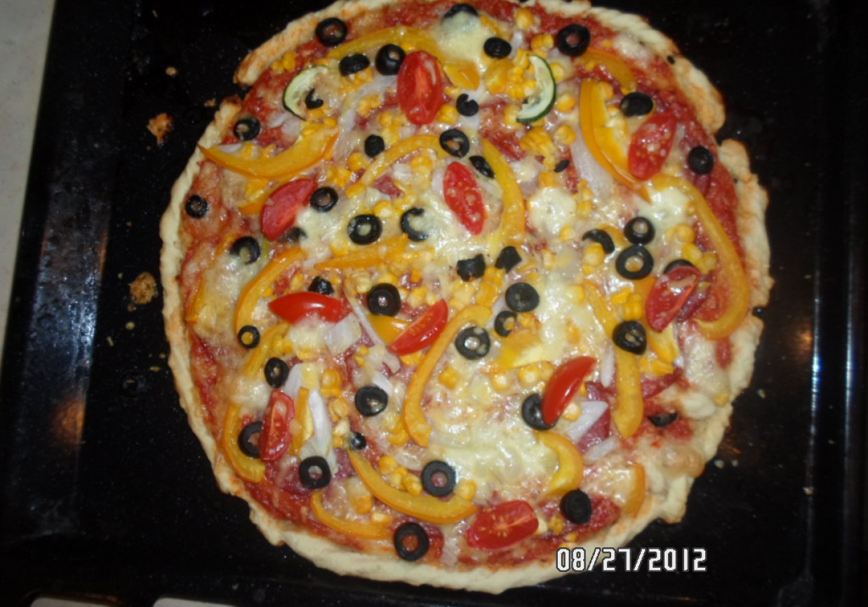 Żółta pizzerina foto