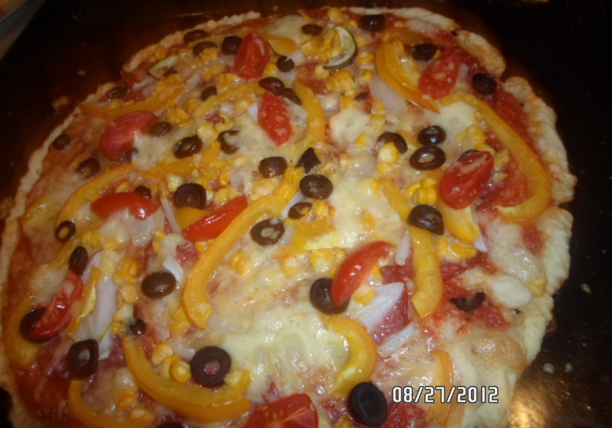 Żółta pizzerina foto