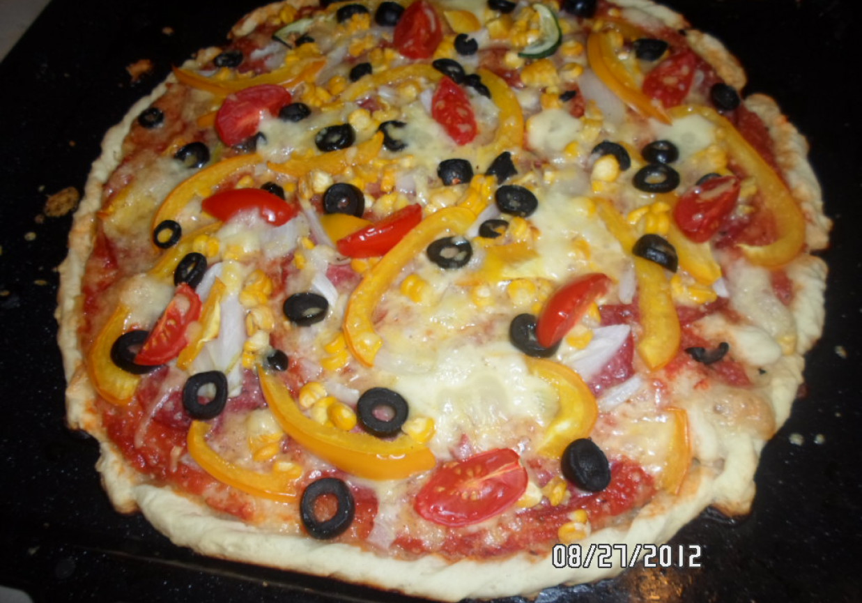 Żółta pizzerina foto