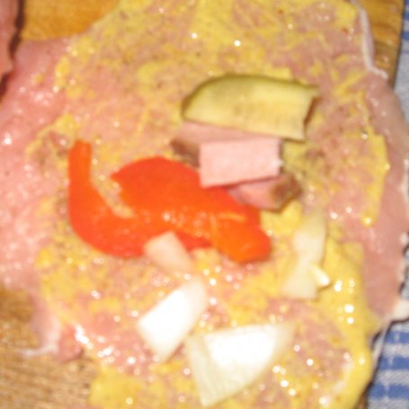 Krok 3 - Zrazy wieprzowe z musztardą Prymat w sosie grzybowym foto