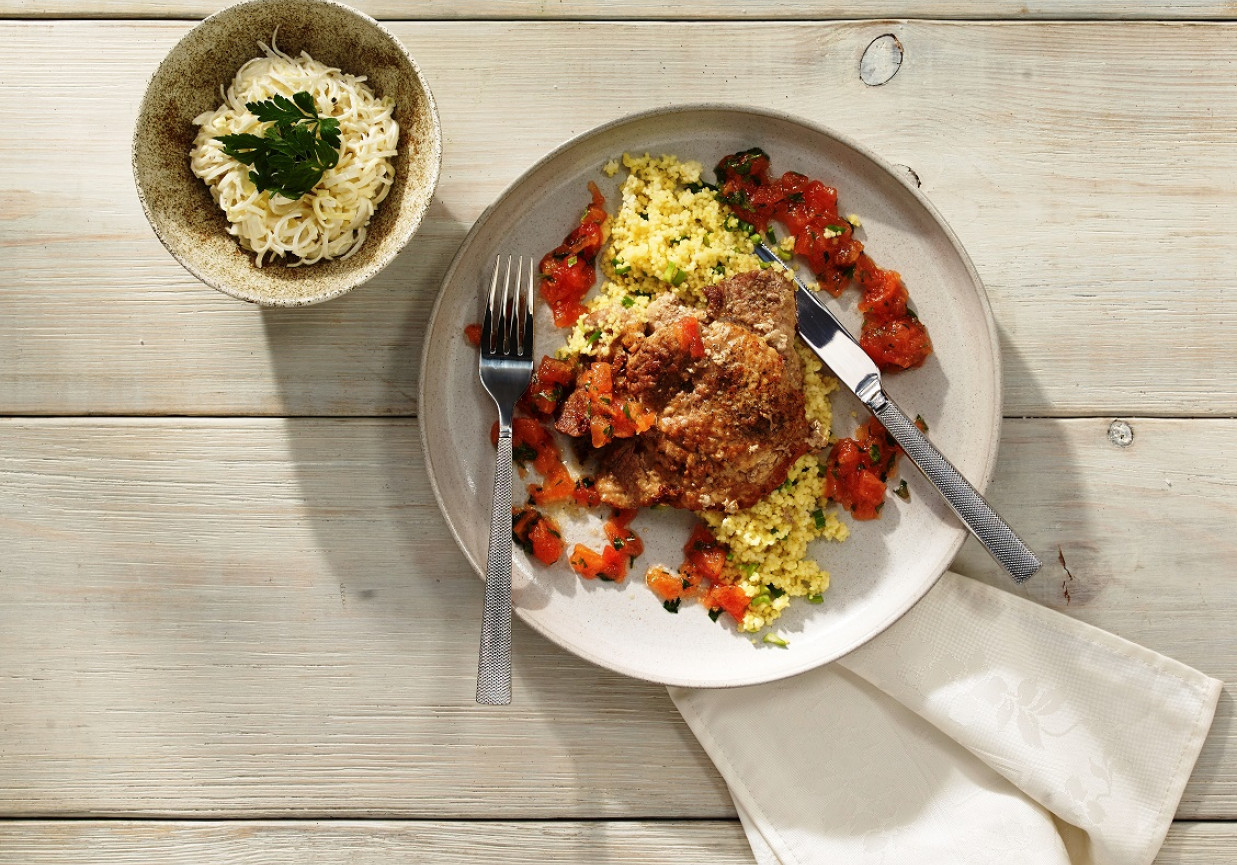 Zrazy wieprzowe z pomidorami foto