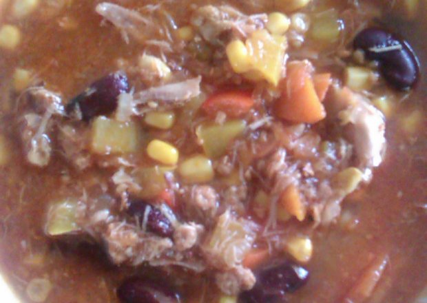 Fotografia przedstawiająca zupa a la meksykana