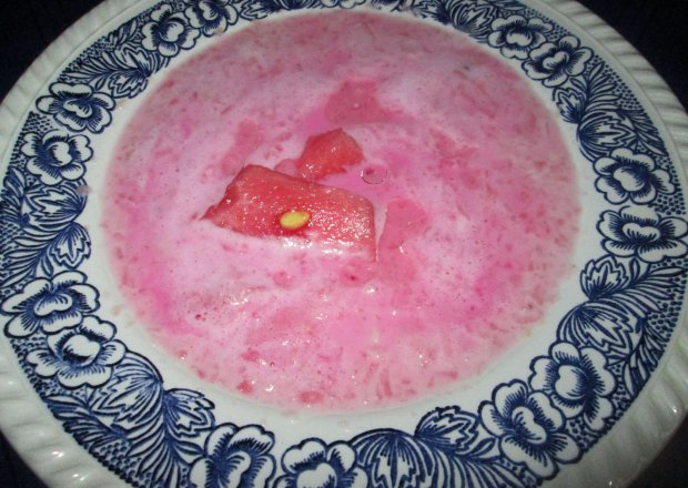 Fotografia przedstawiająca Zupa arbuzowa
