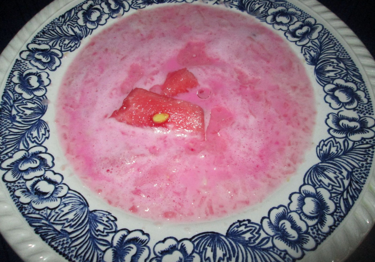 Zupa arbuzowa foto