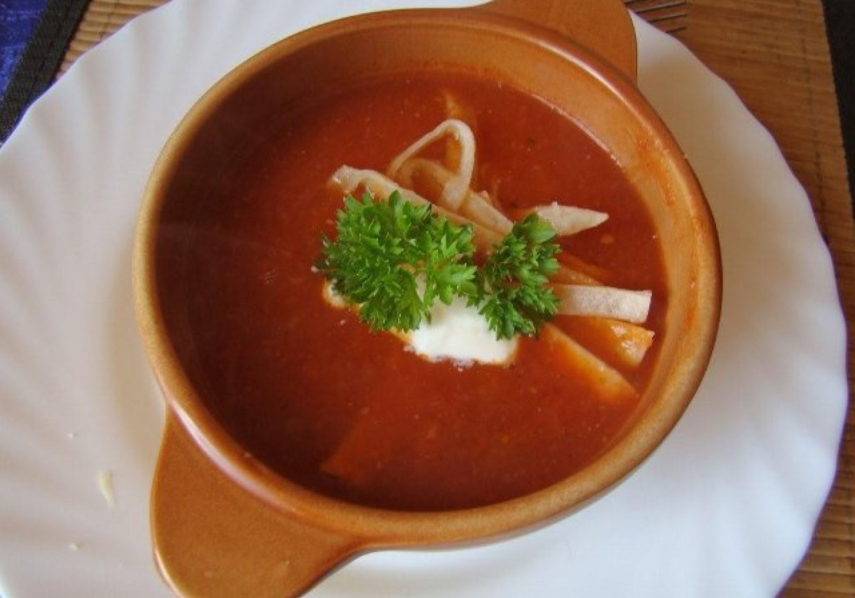 Zupa aztecka foto