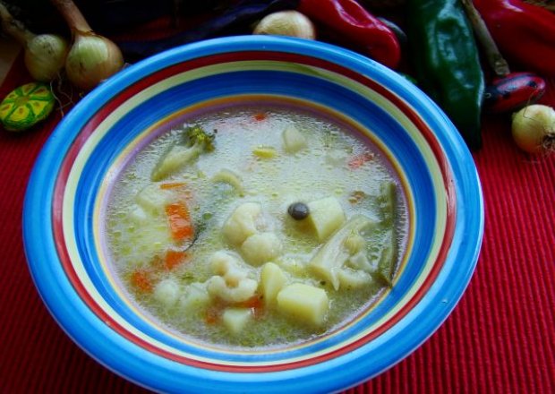 Fotografia przedstawiająca Zupa bardzo warzywna