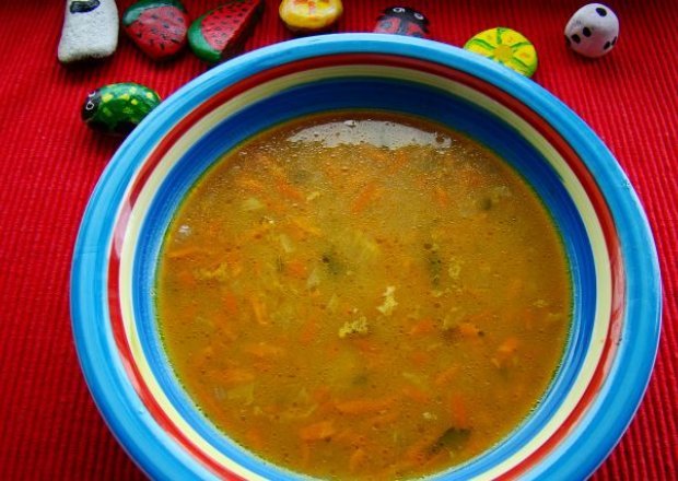 Fotografia przedstawiająca Zupa borowikowo-marchewkowa
