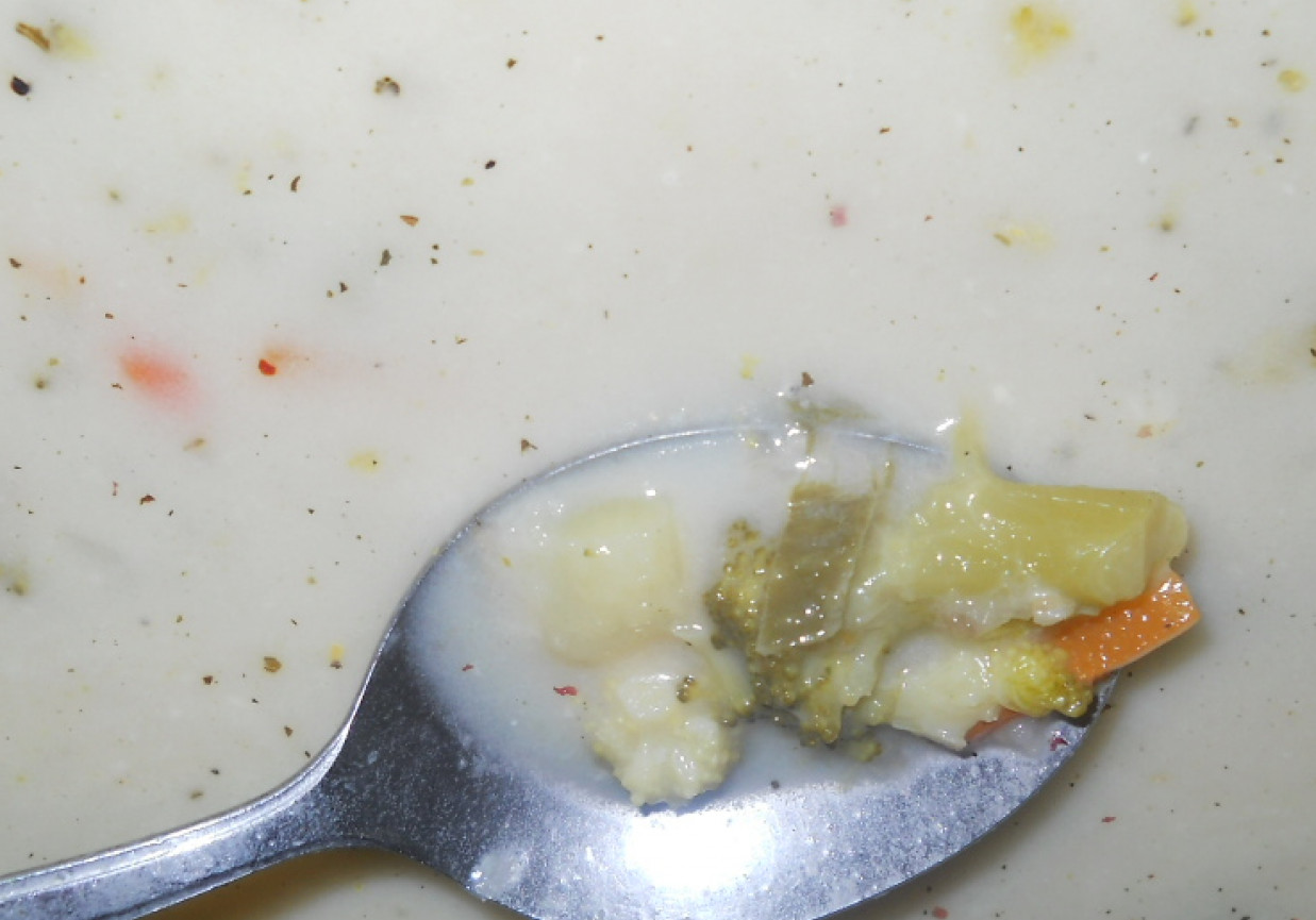 zupa brokułowa z kaszą foto