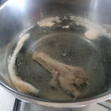 Krok 1 - Zupa brokułowo-szpinakowa z dodatkiem kaszy gryczanej:) foto