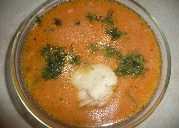 Fotografia przedstawiająca Zupa buraczano-pomidorowa