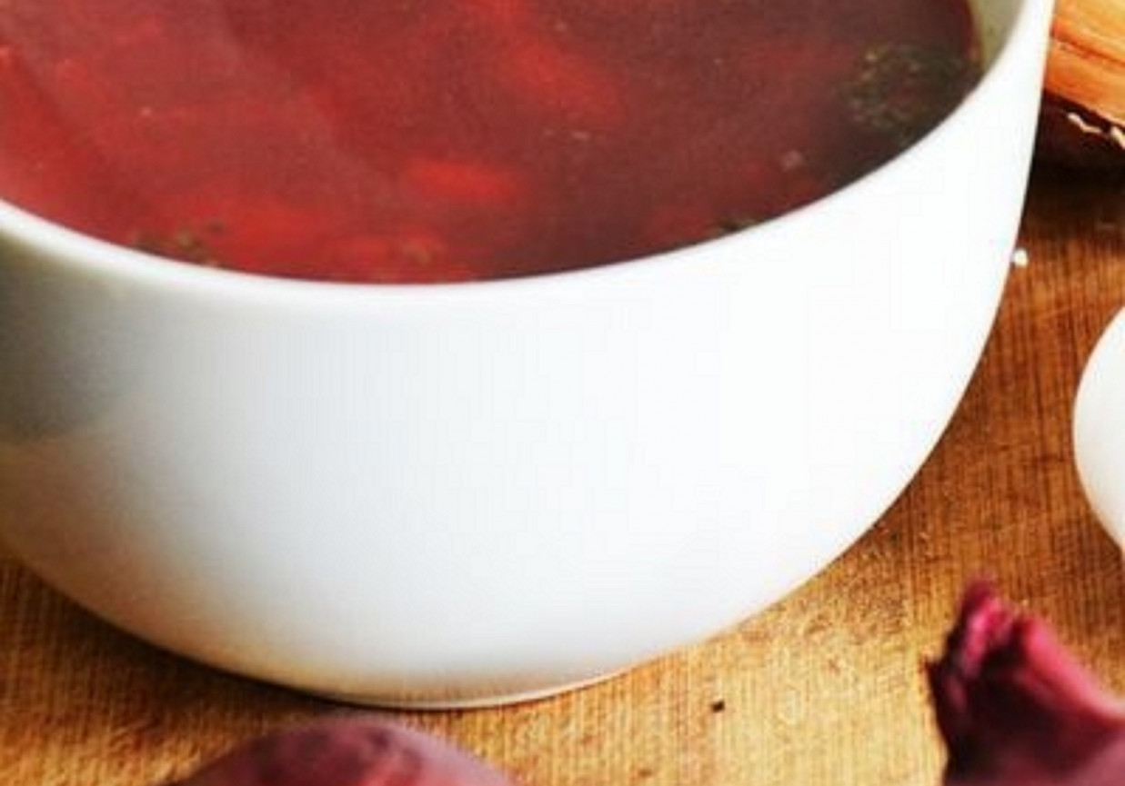Zupa buraczkowa foto