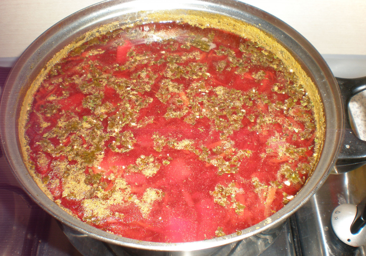 Zupa buraczkowa foto