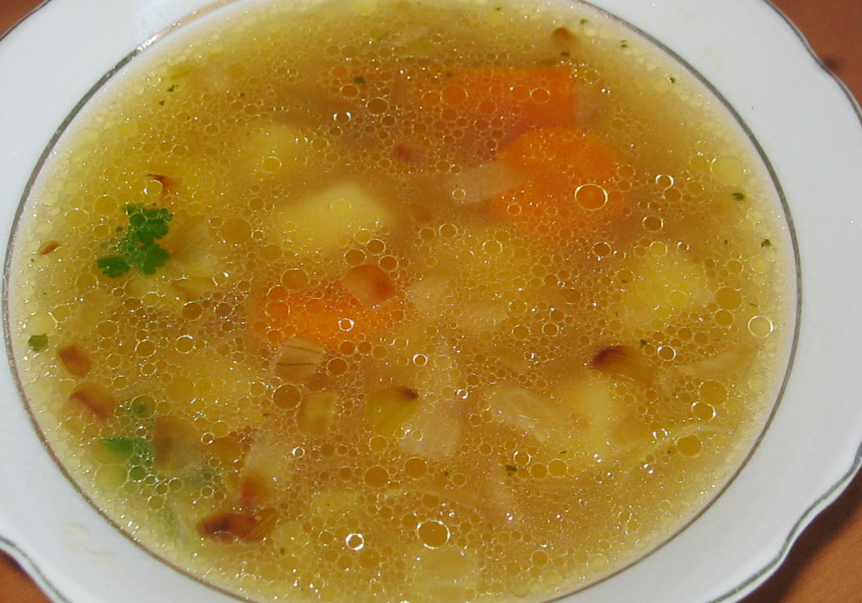 zupa cebulowa po parysku foto