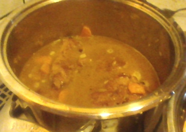 Fotografia przedstawiająca zupa cebulowa z opakowania