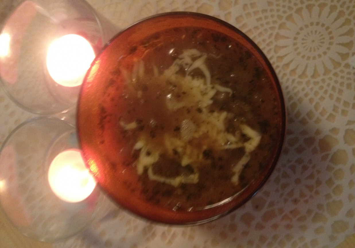 Zupa cebulowa foto