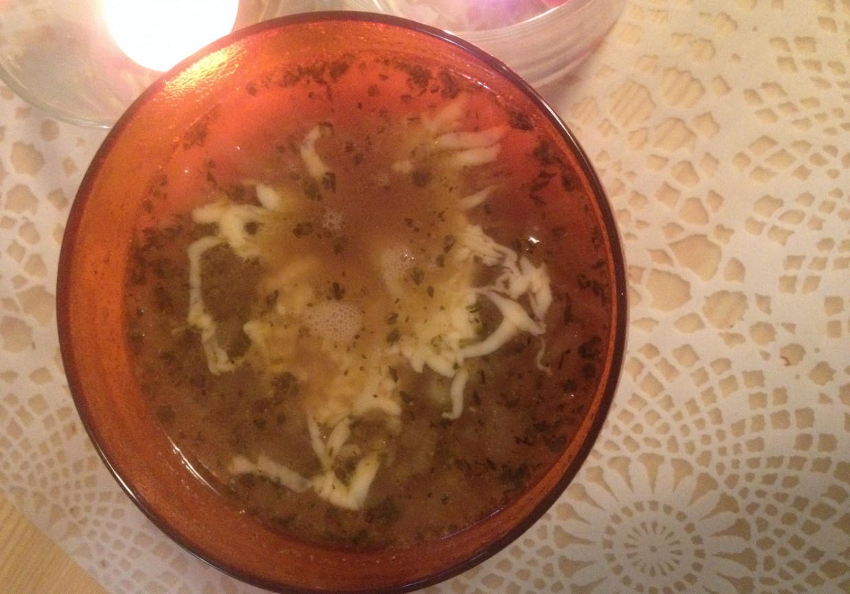 Zupa cebulowa foto