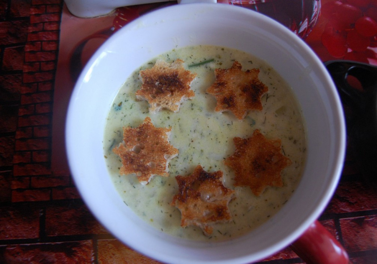 zupa cebulowo-czosnkowa foto