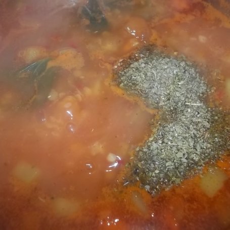 Krok 11 - Zupa cukiniowa z soczewicą foto
