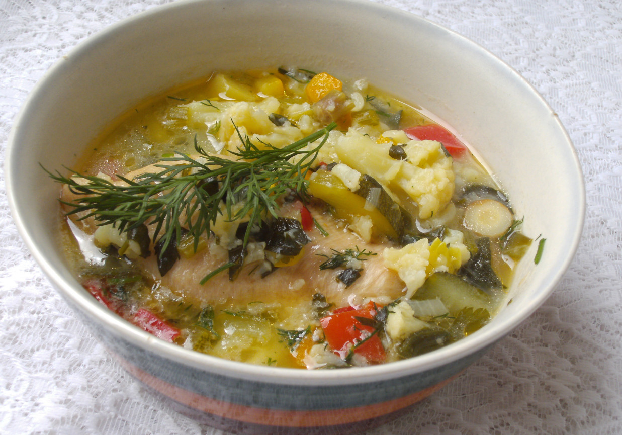 zupa cukiniowo-warzywna... foto