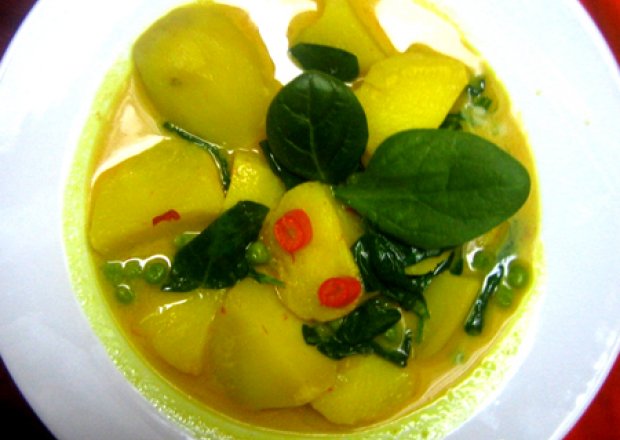Fotografia przedstawiająca zupa curry