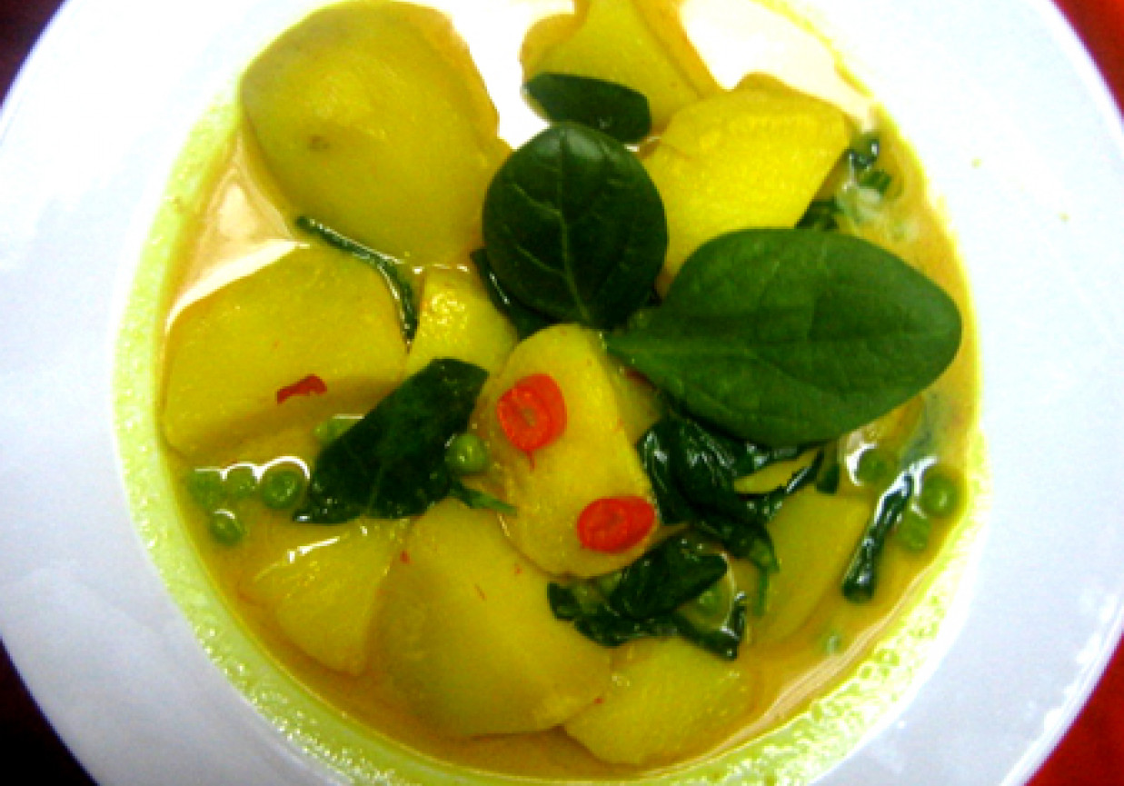 zupa curry foto
