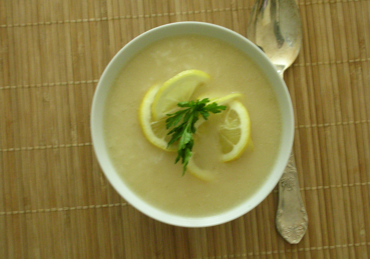 Zupa Cytrynowa z Ryżem foto