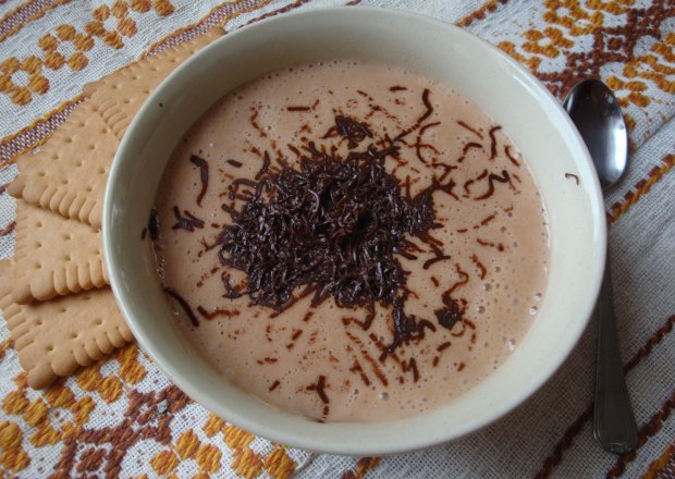 Fotografia przedstawiająca Zupa czekoladowa