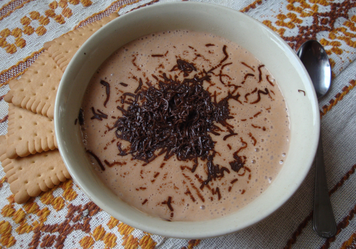 Zupa czekoladowa foto