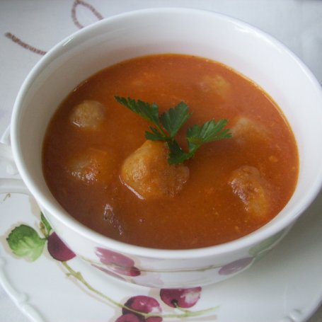 Krok 6 - Zupa czosnkowa rozgrzewająca foto