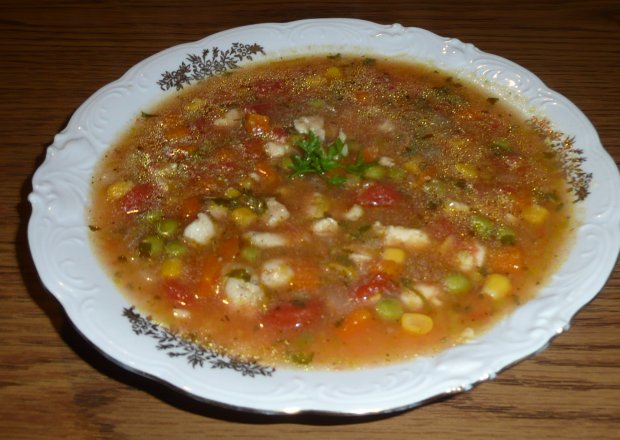Fotografia przedstawiająca Zupa drobiowa