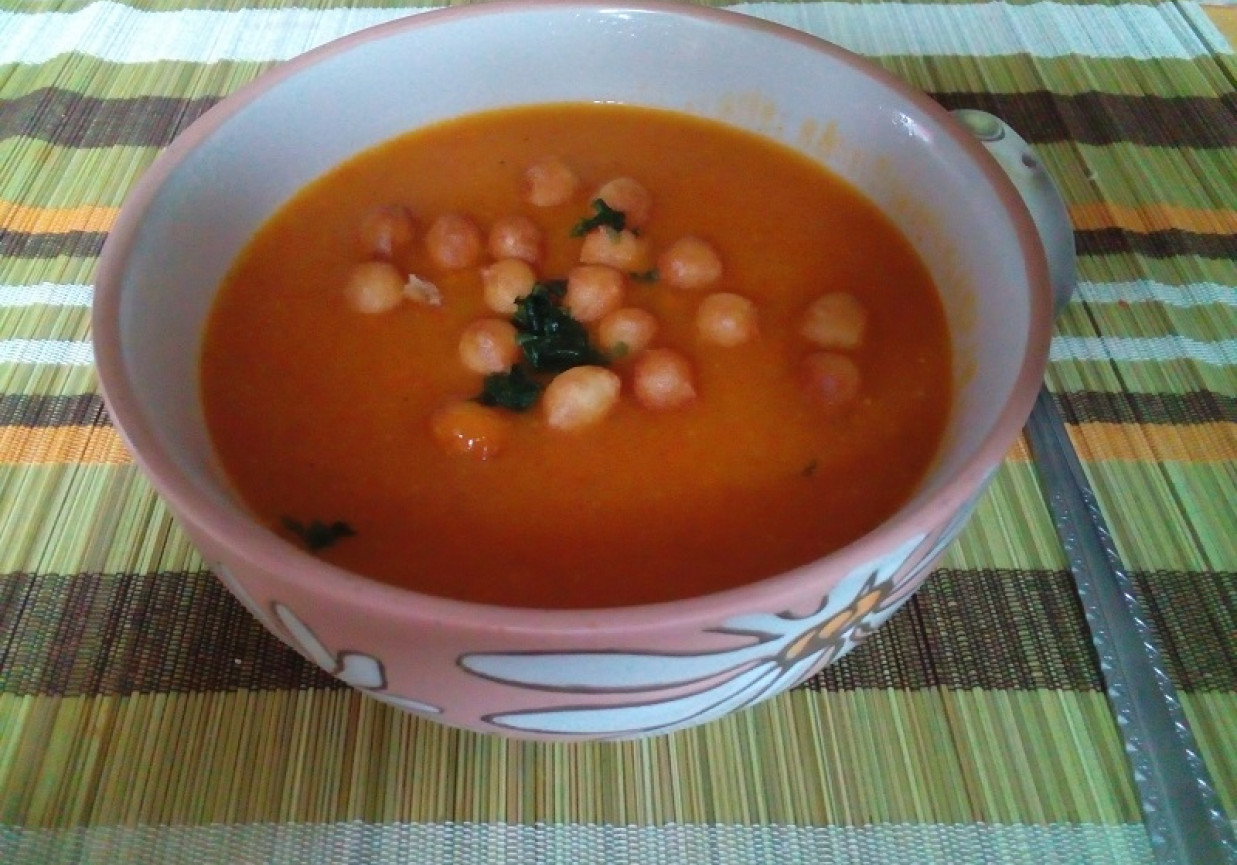 Zupa dyniowa krem foto