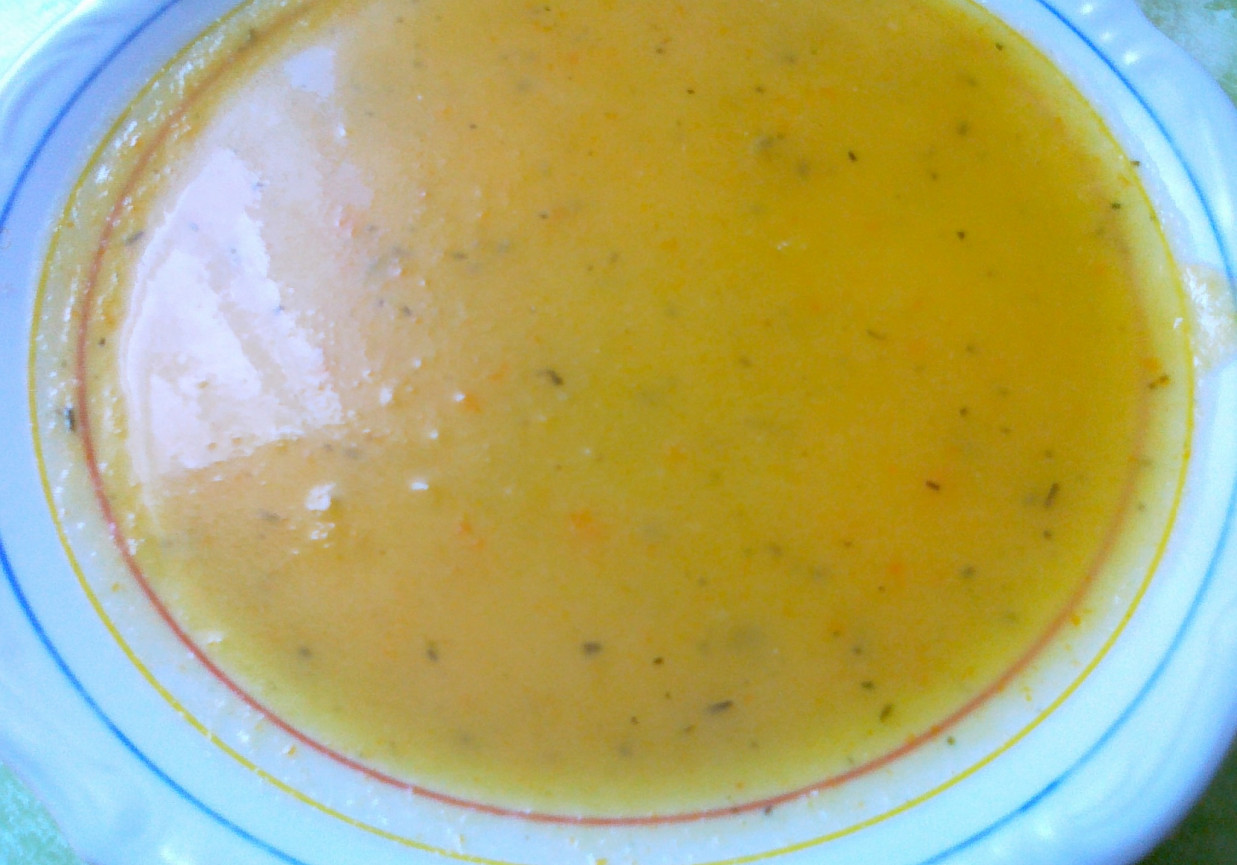 zupa dyniowa na słodko foto