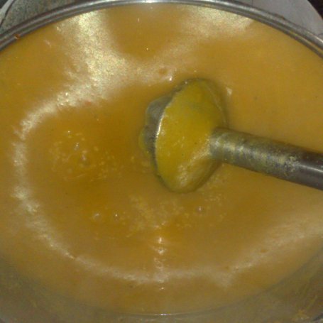 Krok 2 - zupa dyniowa z curry foto