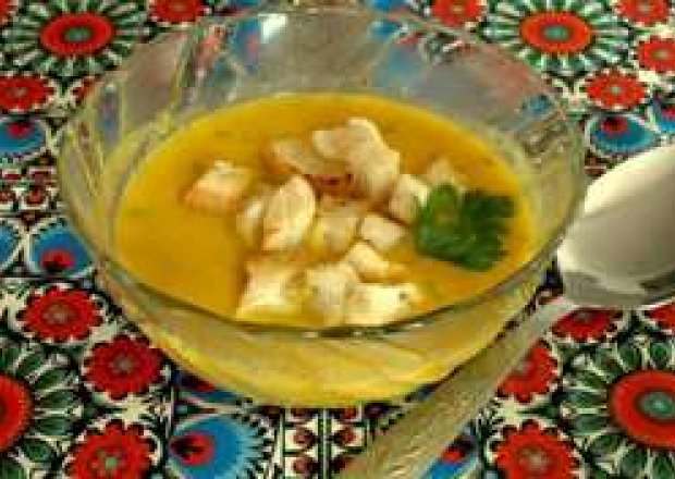 Fotografia przedstawiająca zupa Dyniowa z nutką Curry