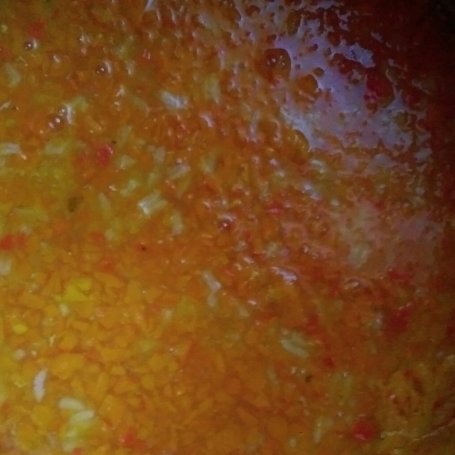 Krok 3 - Zupa dyniowo-ryżowa na ostro foto